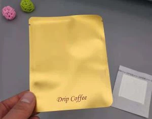 Tas Kertas Kraft Luar Untuk Filter Kopi Dengan Telinga